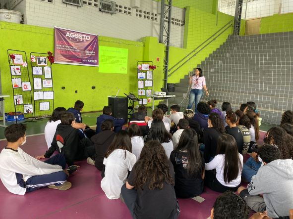 Evento na unidade acolhe escolas da região para falar sobre o combate e  enfrentamento às violências – Etec Raposo Tavares