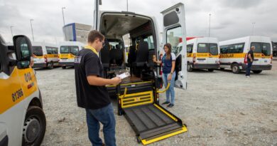 Prefeitura de Santana de Parnaíba realiza vistoria nos veículos de transporte escolar 