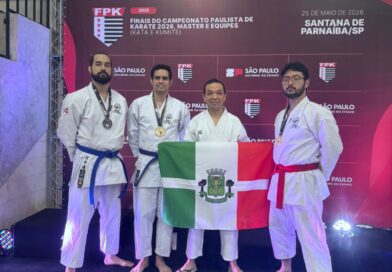 Osasco conquista ouro e prata no Paulista de Karatê