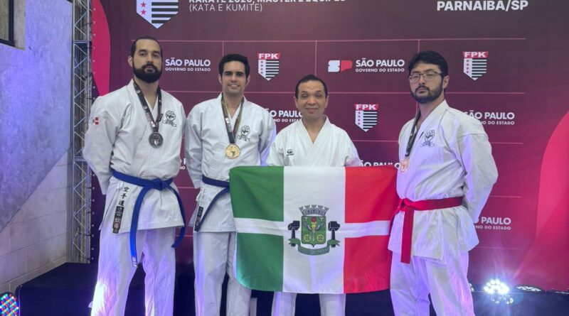 Osasco conquista ouro e prata no Paulista de Karatê