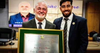Josué Ramos é o mais novo Cidadão Osasquense