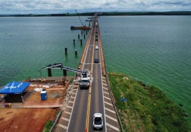 SP Pra Toda Obra: duplicação da maior ponte do estado alcança 75% de conclusão