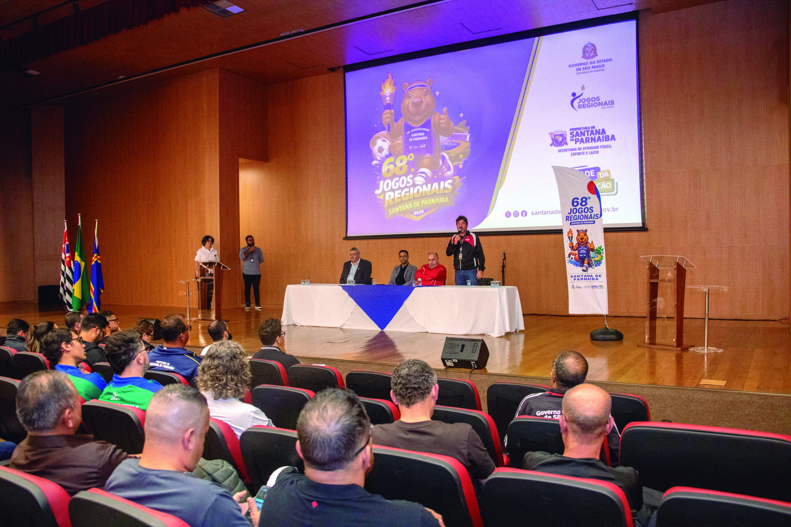 Santana de Parnaíba entra na reta final para receber a 68ª edição dos Jogos Regionais