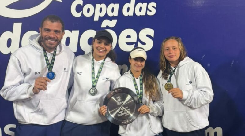 Osasco ajuda São Paulo a garantirvice na Copa das Federações de Tênis