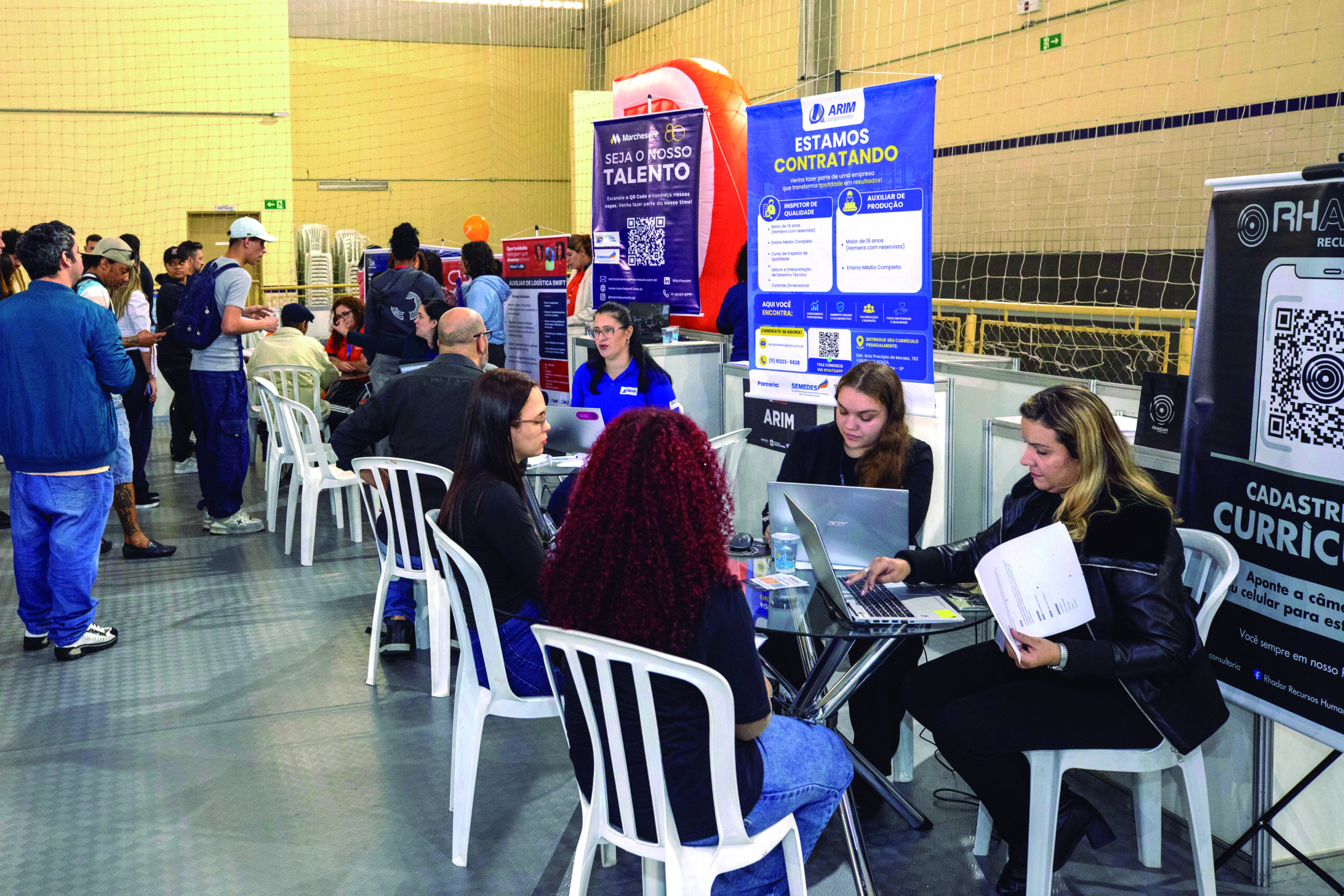 Megafeirão de Emprego realiza mais de 1,7 mil entrevistas na cidade