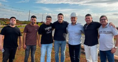 Wesley Cezar conhece de perto obra de mobilidade em Tatuí e destaca trabalho do deputado Ricardo Madalena
