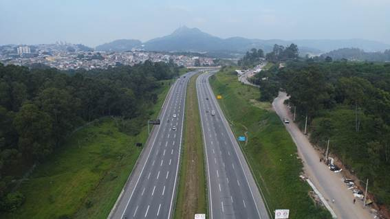 Cronograma semanal de obras no Rodoanel Oeste (SP-021)