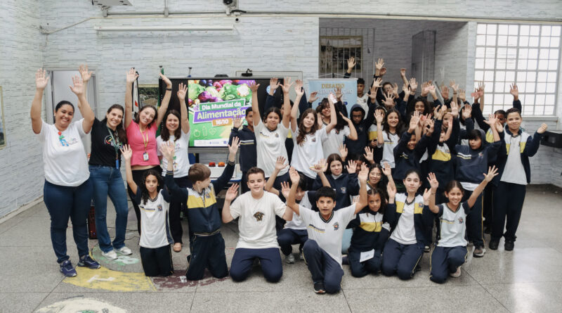 Desafio da Alimentação Saudável leva conscientização às escolas de Santana de Parnaíba