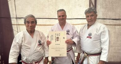 HISTÓRICO: Osasco ganha seu primeiro título de Renshi Shihan de Karate diplomado pelo Japão!