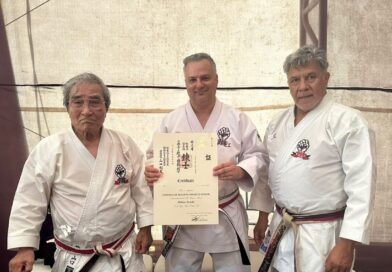 HISTÓRICO: Osasco ganha seu primeiro título de Renshi Shihan de Karate diplomado pelo Japão!