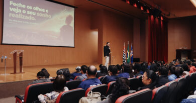 Projeto Crescer: 140 integrantes têm palestra sobre empreendedorismo no CAB em Santana de Parnaíba